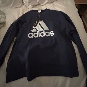Navy Blue Adidas Sweater